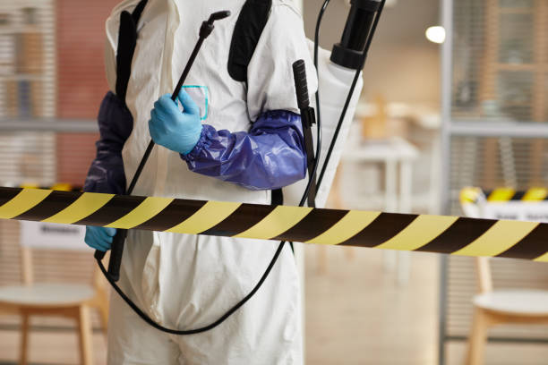 Professional Biohazard Cleanup technician working in Oakdale, CA